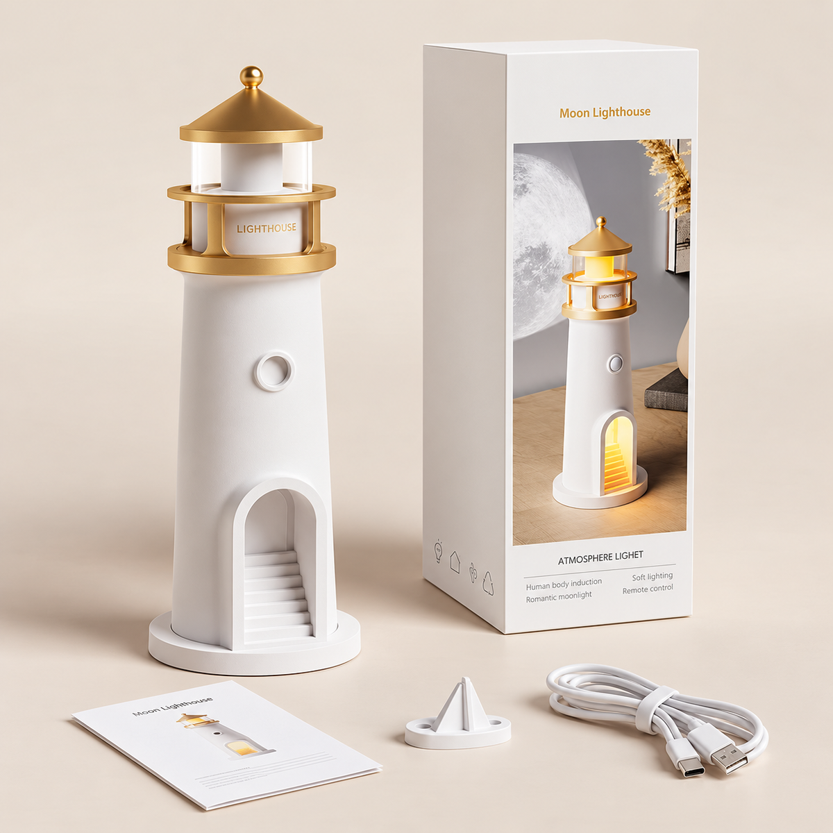 Faro Proyector Lunar